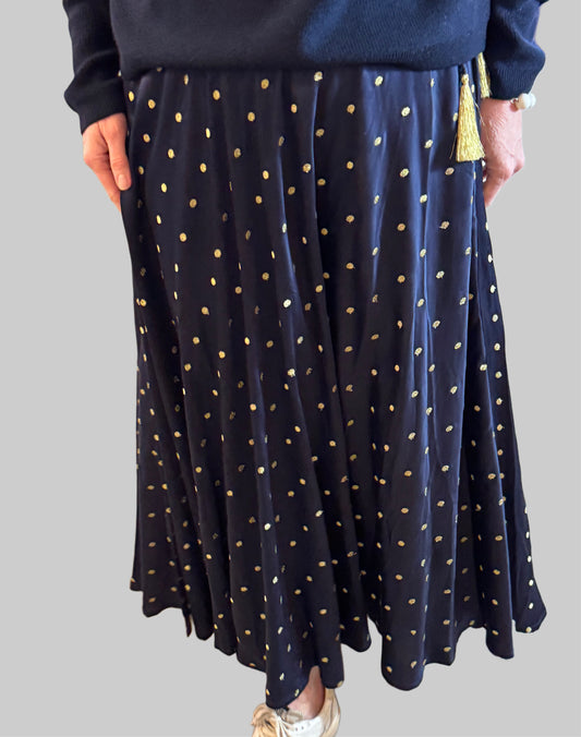 nimo with love Vanilla Skirt lurex dots