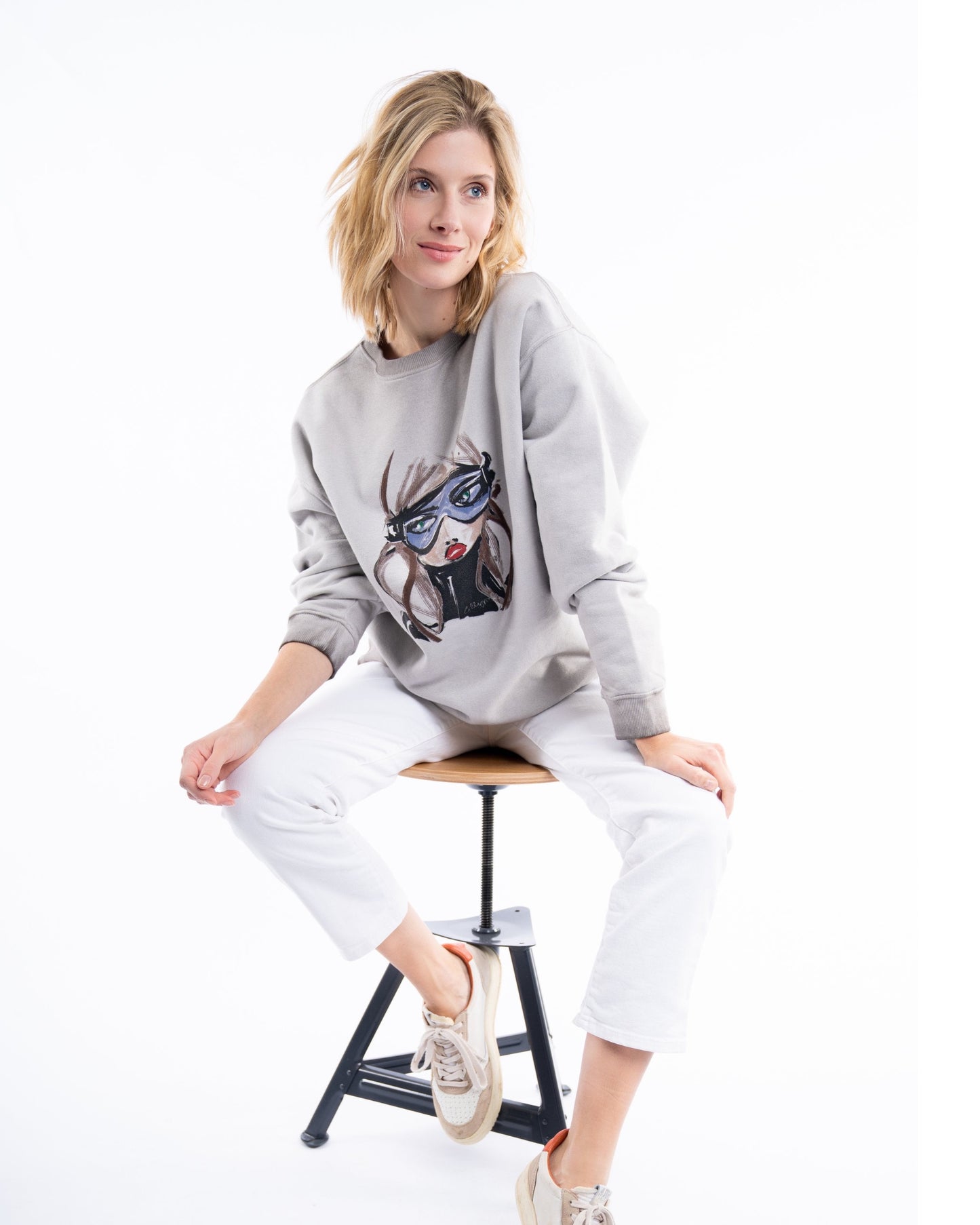 RAILIN Sweat-Shirt Art Edition Lilli Grill