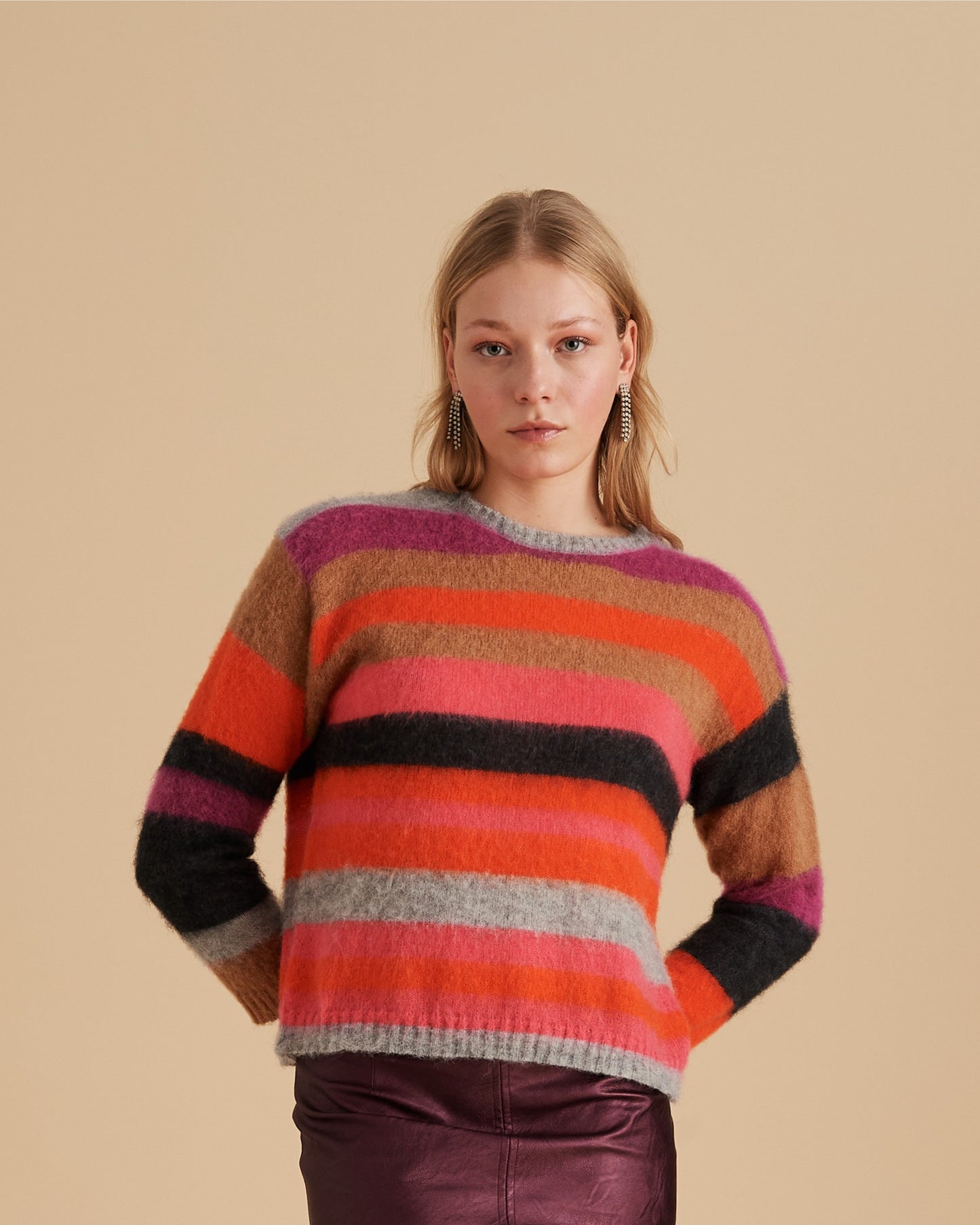 FLOOR Sweater Striped